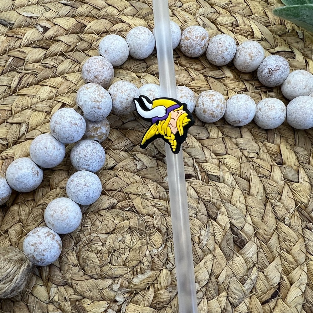 Vikings Straw Topper